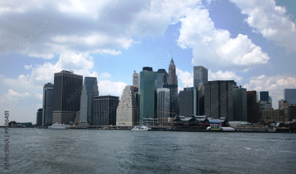 Obraz premium Skyline, NYC, USA