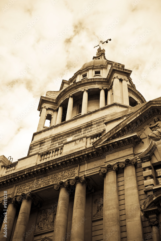 The Old Bailey, London UK