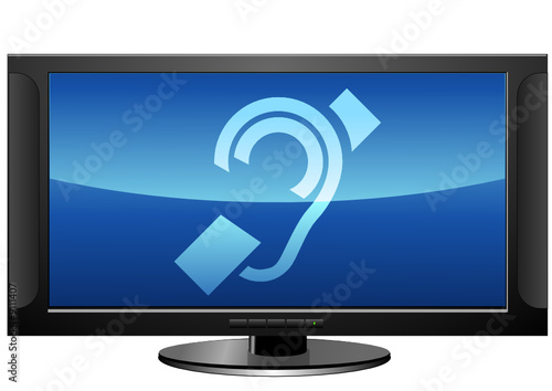 Télévision et  accessibilité pour les sourds (détouré)
