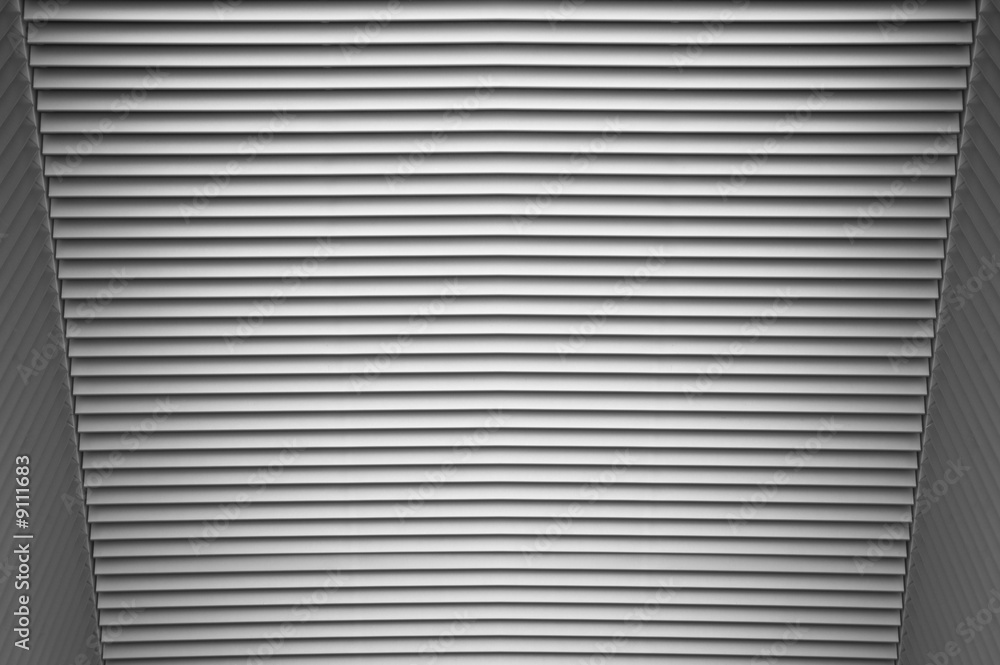 Background made of three walls of venetian blinds Background made of three walls of venetian blinds