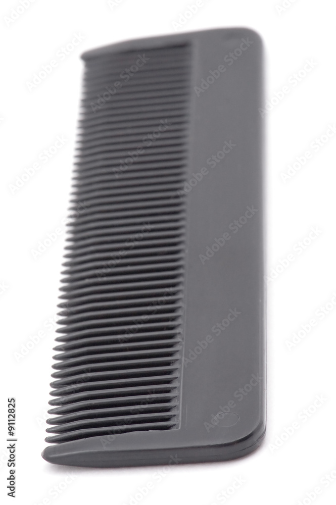 object on white - tool hairbrush closeup object on white - tool hairbrush closeup