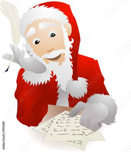Santa Claus Christmas List Replying to Childrens Letters