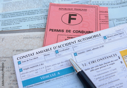 déclaration d'accident