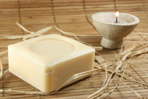 Présentation d'un savon
