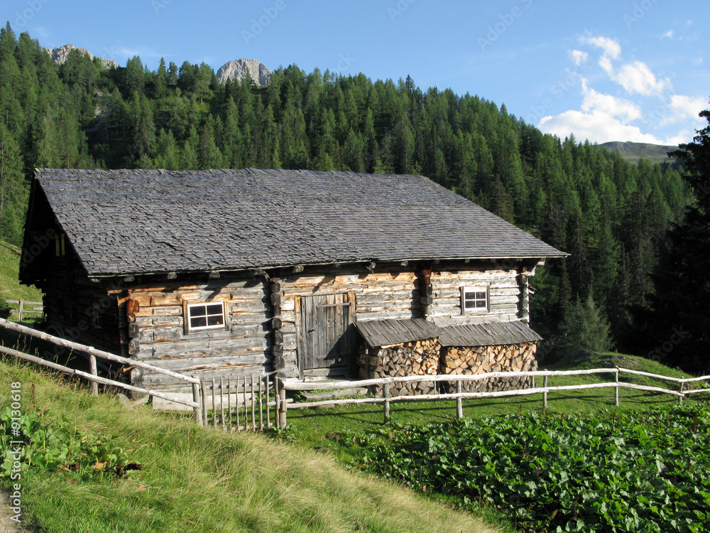 Obraz premium almhütte