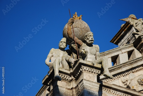 Fotografie Statues, les atlantes
