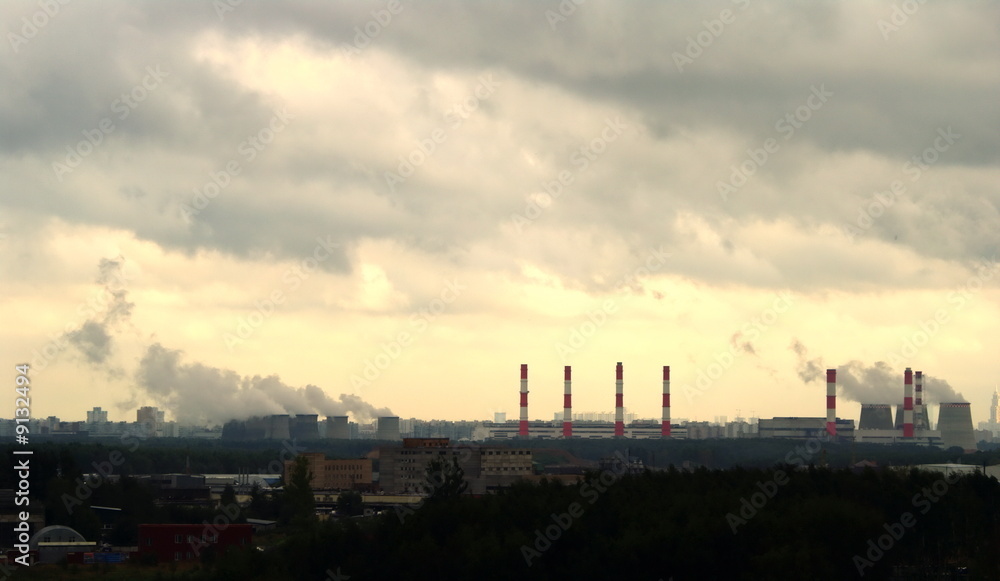 Pollution city