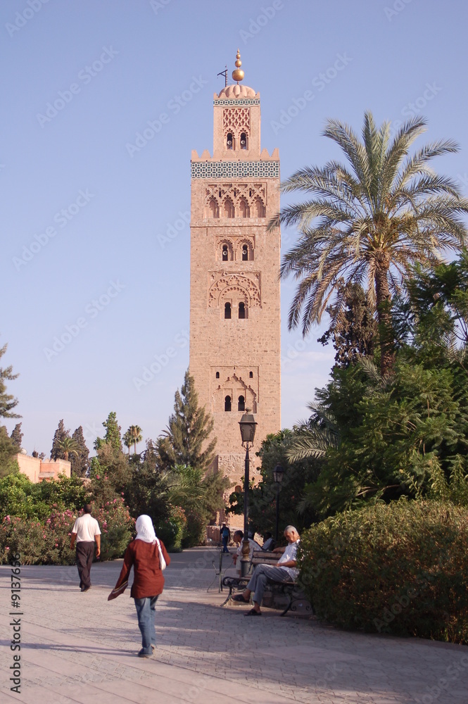 La Koutoubia ; Marrakech ; Maroc