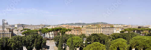 vue panoramique, rome