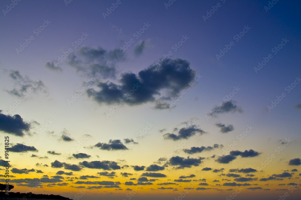 Fototapeta premium Tropical vacation beach sun sky water