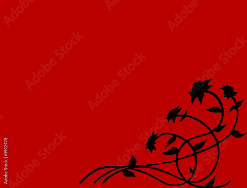 FLORAL ROUGE NOIR