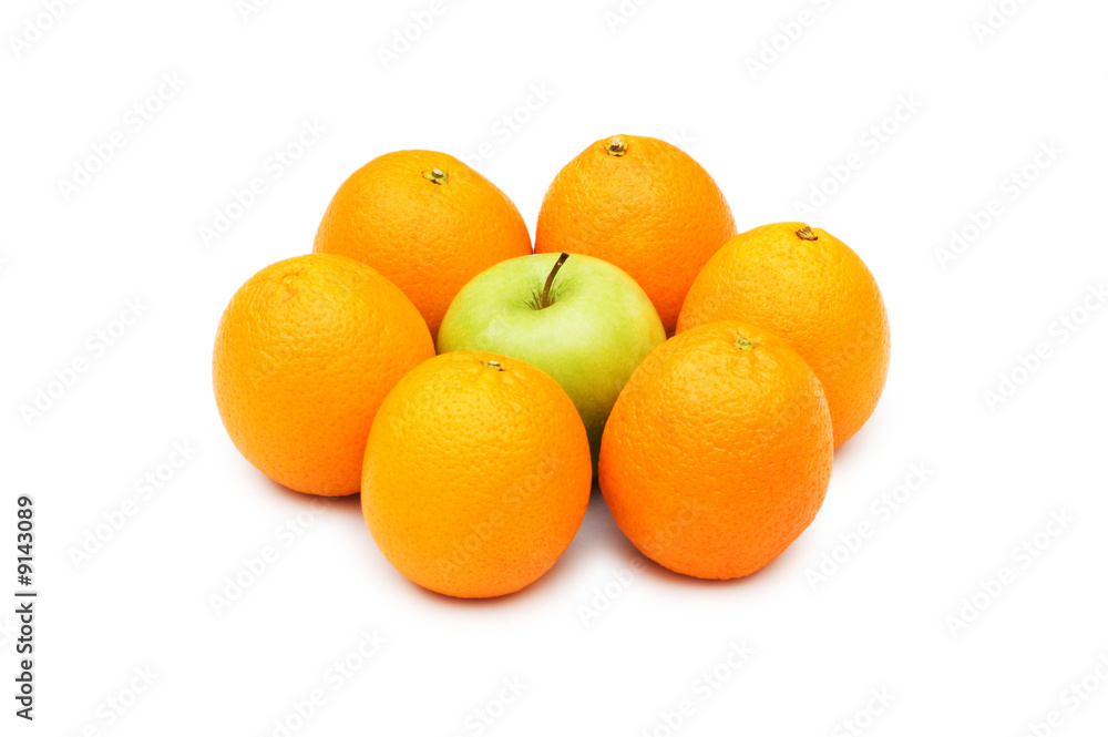 Stand out from crowd with apple and oranges Stand out from crowd with apple and oranges