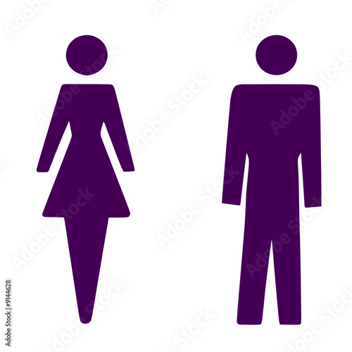 Man and Woman Sign