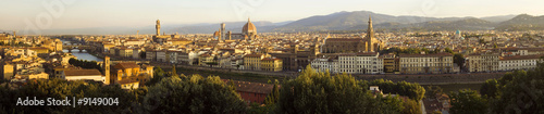 Panoramica su firenze photo