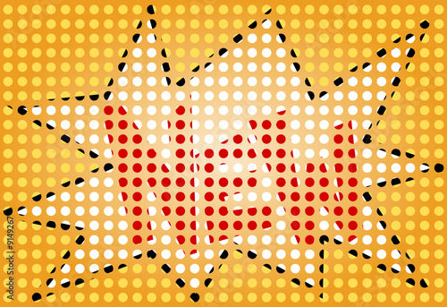 New ! (Bulle effet retro / comics)