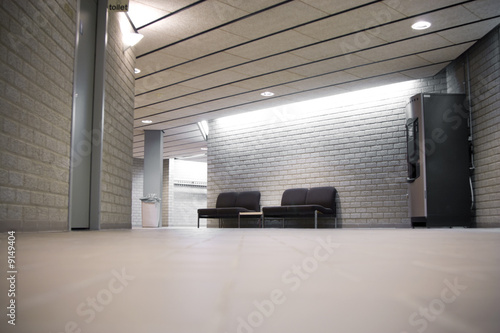 Hallway inside college