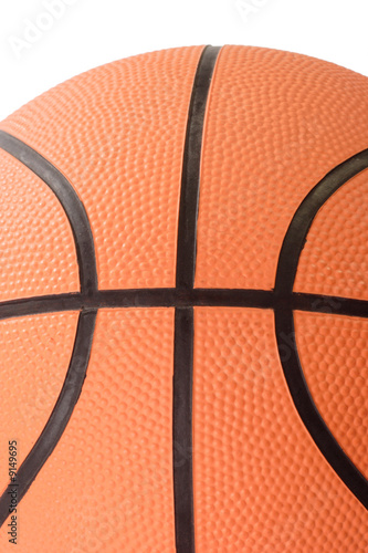 Detail eines Basketballs auf hellem Hintergrund © Birgit Reitz-Hofmann