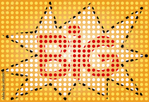 Big ! (Bulle effet retro / comics)