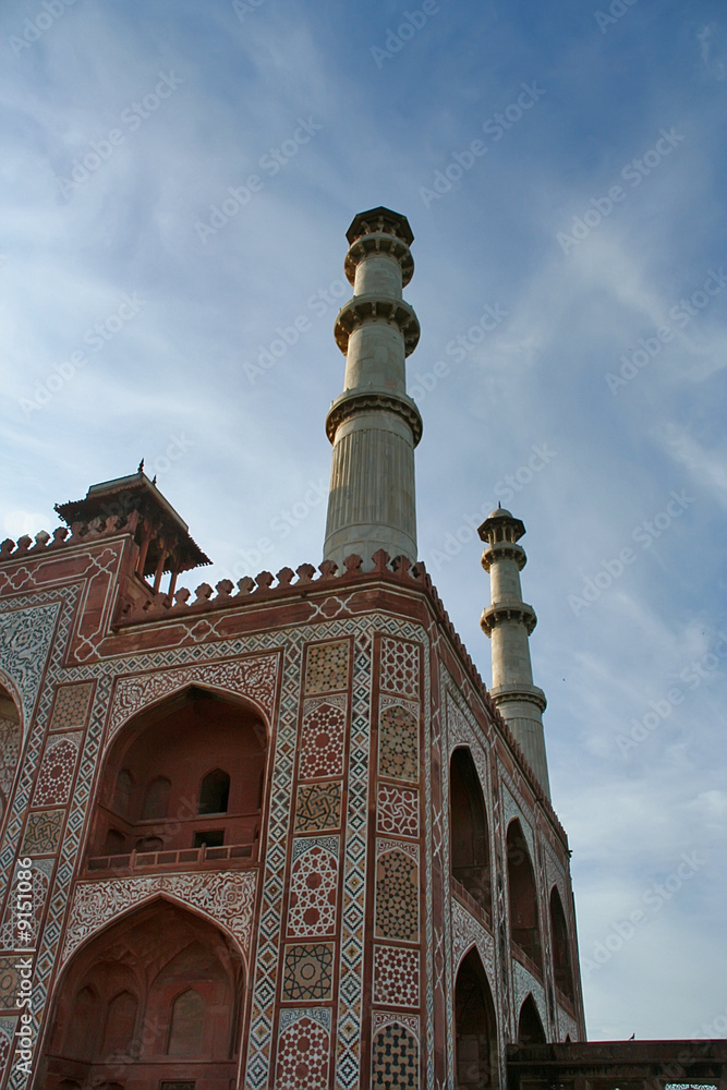 Obraz premium Mosque in Taj Mahal