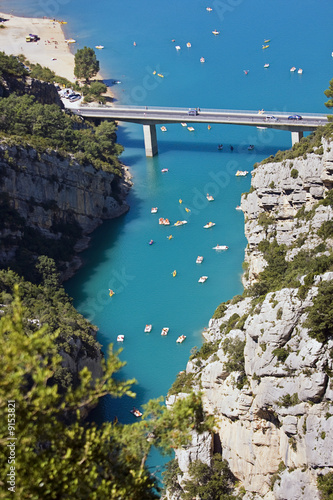 Obraz na płótnie canyon Verdon w salonie