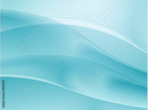 Abstract wallpaper illustration of wavy flowing energy