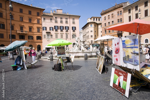 Fototapeta Naklejka Na Ścianę i Meble -  piazza Navona, rome