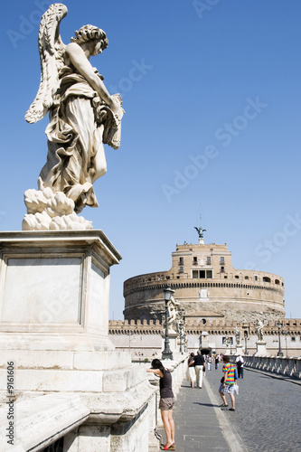 Château et Pont Saint-Ange; Rome