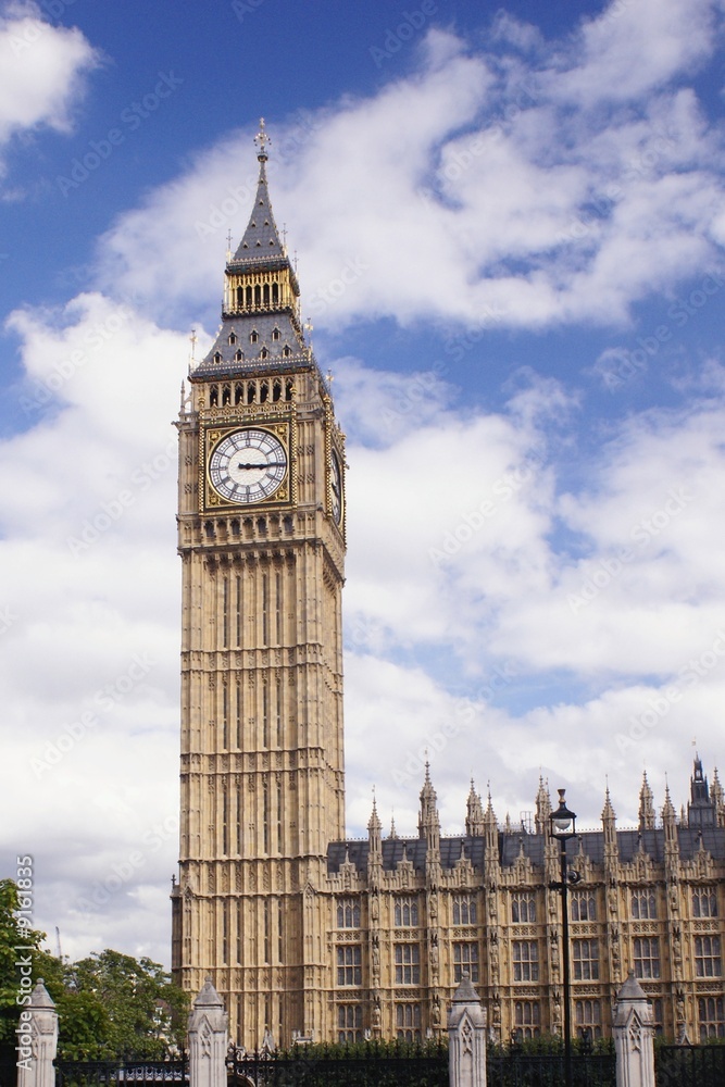 Obraz premium 15h15 , heure de big ben