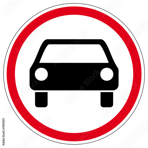 Durchfahrt für Autos verboten
