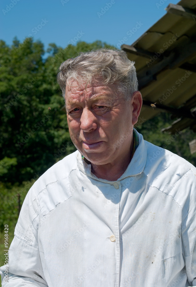 Portrait of Beekeeper 1 Portrait of Beekeeper 1