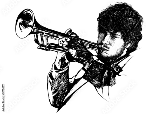 jazz trumpeter photo