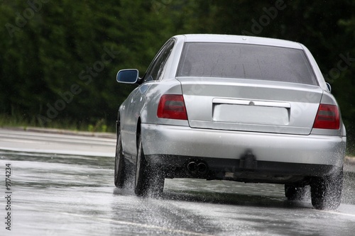conduite sous pluie
