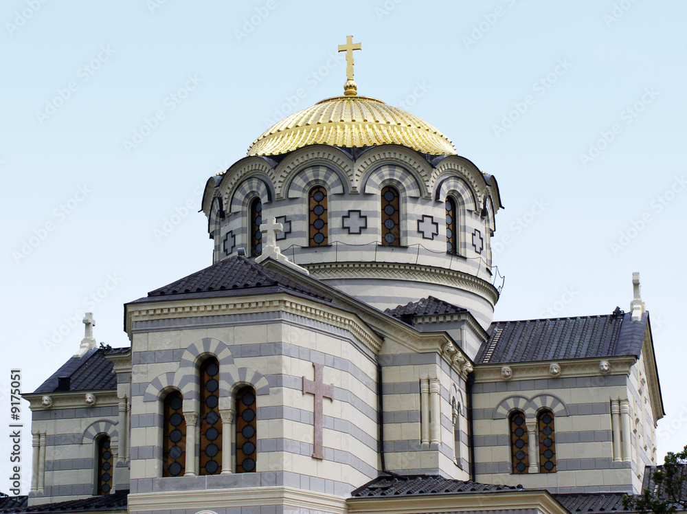 Obraz premium A big bright church