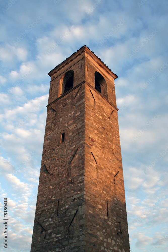 Bell tower near Garda lake Italy - Manerba