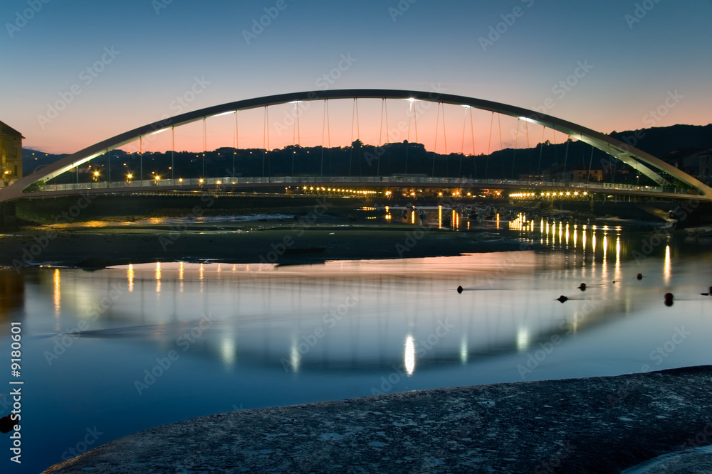 Obraz premium Puente de Plentzia, Bizkaia (Spain)