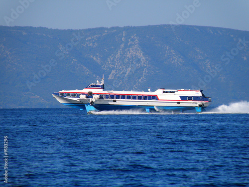 Wallpaper Mural Flaying boat Torontodigital.ca