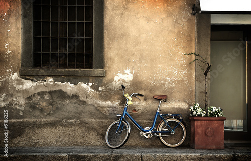 Italian old-style bicycle #9186225