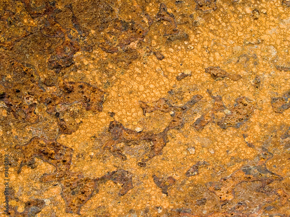 Texture of rusty metal for a background Texture of rusty metal for a background