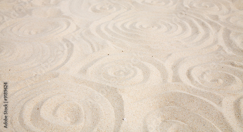 Fotografie sandy spirals background