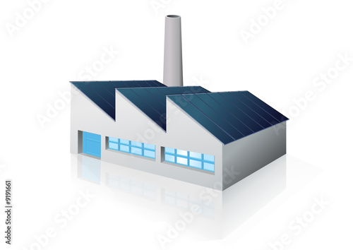 Usine (reflet)