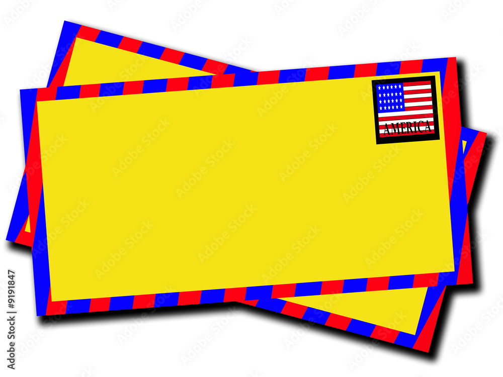 Fototapeta premium USA Letter 3