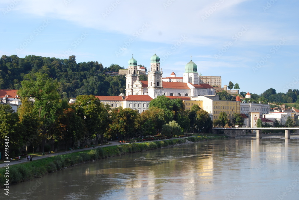 Passau blick von Innsteg - 5