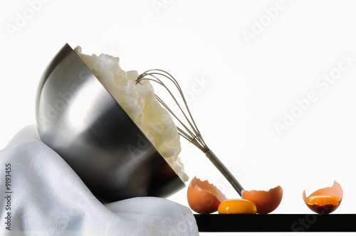 Naklejka Blanc en neige