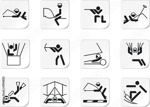 Set on sports subjects. Similar works are in my galleries