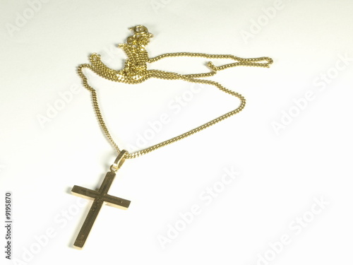 Gold cross 001