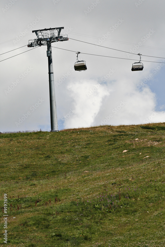 Lift auf Berg