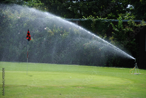 Obraz na płótnie arrosage golf w salonie