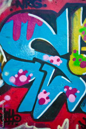 Close up Graffiti