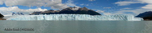 The Perito Moreno Glacier in Patagonia, Argentina.