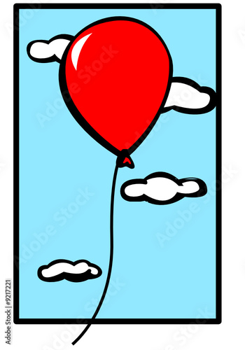 balloon in the sky